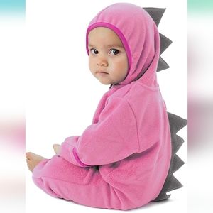 Pink Dinosaur Bunting, 12-18 months